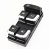 FHAWKEYEQ 10PIN Car Driver Side Window Glass Chrome Master Switch Button For Q5 A4 Allroad S4 B8 8KD 959 851 A 8K0 959 851 D