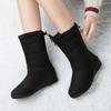 Winter Women Boots Ankle Boots Down Snow Boots Waterproof Tassel Winter Shoes Women Warm Fur Black Boots Female