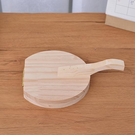 Dumpling Skin Maker Wooden Dumpling Press Handmade Tortilla Maker Dough Pressing Tool for Home Kitchen