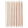 Set of 11 Bamboo Double Pointed Knitting Needles Set 11 Sizes (5.1in 13cm)