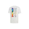 Adidas Originals Spectrum Tee Round Neck Casual Sports Letter Short Sleeve Men Tops White EI6215