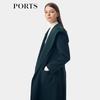 PORTS Women's 2023 Autumn/Winter Wool Coat