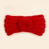 Autumn and Winter New Baby Wool Donut Hair Accessories, Children's Knitted Wool Headband, Baby Headband