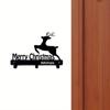 1pc This Charming Wall-mounted Key Hook Featuring a Christmas Elk Design Serves As Not Merely a Practical Key Storage Solution