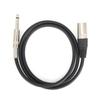 6.35mm XLR Male To TRS Jack Microphone Line Microphone O Cable for Microphones Speakers Stage