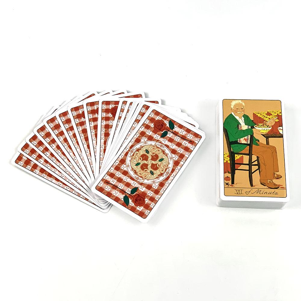 Pasta Tarot English Visions Cards Game for Delicious Divination Answer Your Questions and Manifest Your Juiciest Desires Games