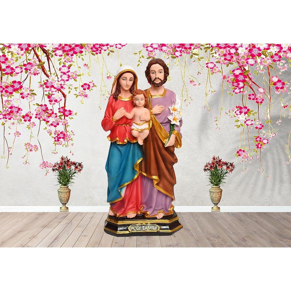 The Holy Family 11  INCHES OR  12 INCHES  Catholic Statues for Home/Living Room/Prayer Room/Gifting