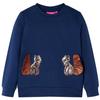 Navy Blue Sweatshirt for Children 92/104/116/128/140
