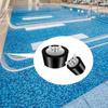 Black Swimming Pool Leak Proof With Stainless Steel Screw Pool Plugs Pool Winterizing Plug
