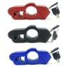 Motorcycle Handlebar Lock, Convenient Oil Door Lock, Front Lock, Electric Vehicle Bicycle Aluminum Alloy Anti-Theft Car Handlebar Lock