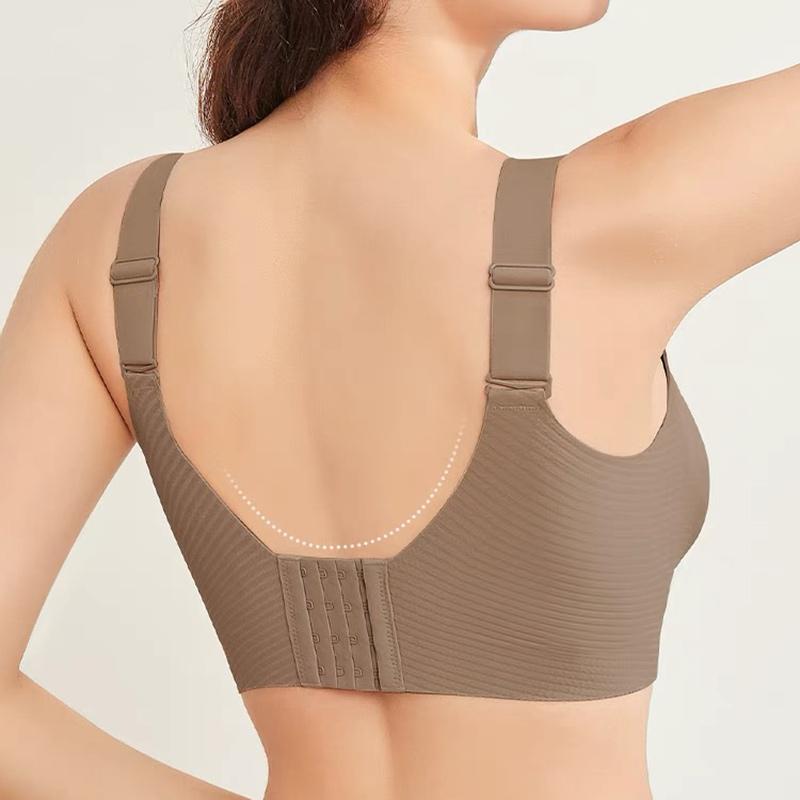 Women's Plus Size Bras Anti-sagging Seamless Comfortable Women's Bras Full Cup Underwear Bras for Big Breasts L-2XL