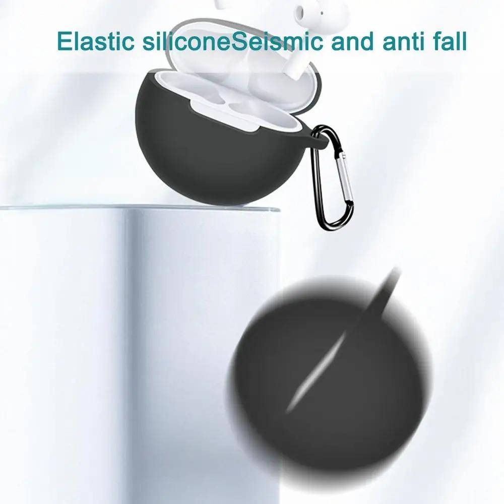 Silicone Wireless Earphone Shell Headphone Charging Box Sleeve for OPPO Enco Buds2 Home/Travel