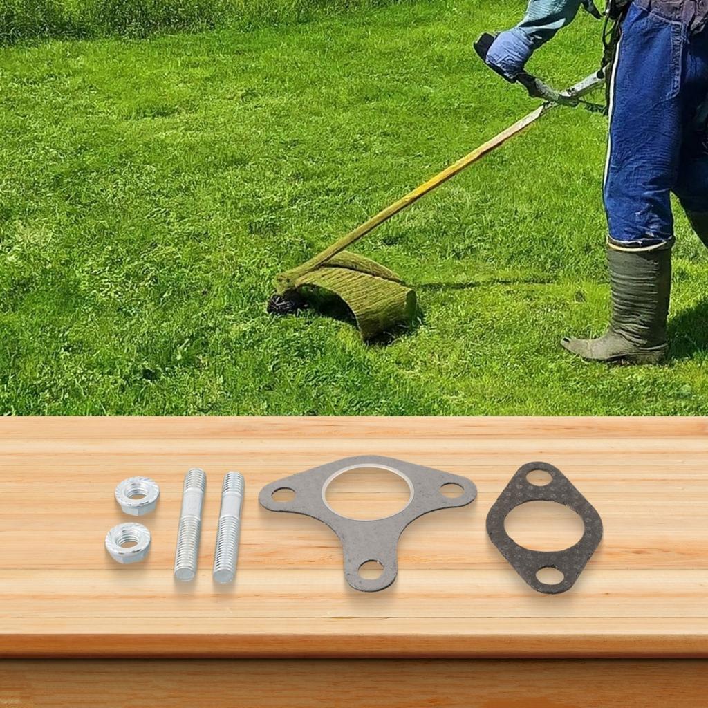 Muffler Gasket Set for For GX390 For GX340 For GX270 13HP Bolt and Nuts