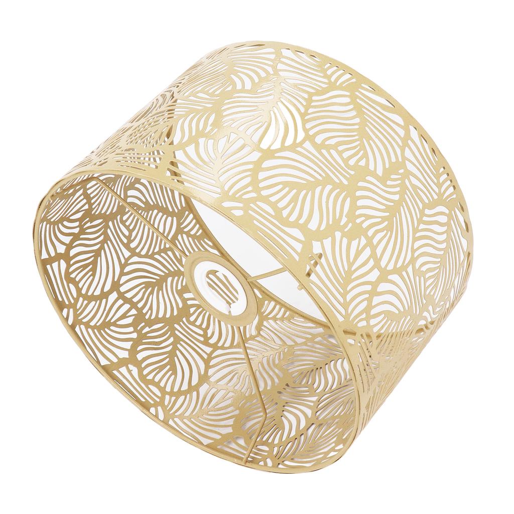 Абажур для лампы, современный простой стиль, украшение для дома для лампочек E14 E27 золотого цвета