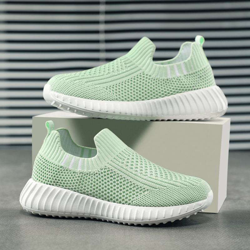 Boys Shoes 2025 Summer Net Shoes Children One Pedal Boys Single Net Hollow Sports Shoes 2025 Foreign Trade