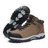 Winter Hiking Shoes Men High-top Warm Comfortable Sports Shoes Men Outdoor Anti-slip Lace-up Men Shoes Women