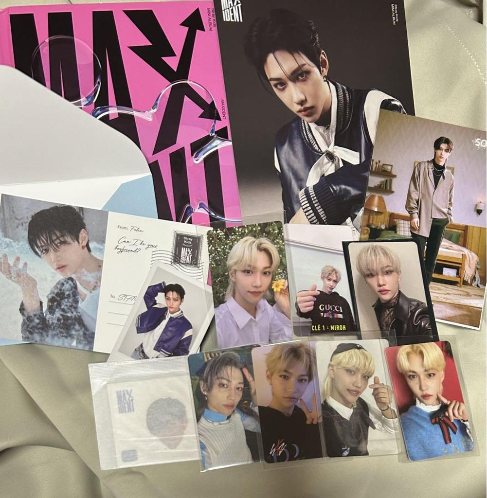 [USED] Straykids Maxident Felix Set