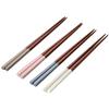Acacia Lacquered Pastel Chopsticks Set of 4, Mixed Colors, 4 Chopsticks, Korean Popular Tableware