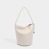 2025 Korean Version of Trendy Foreign Style Soft Portable Bucket Bag Simple Daily Large-capacity Bag Texture Shoulder Bag Women