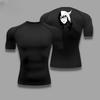 Bleach Clothing Fitness Compression Running T-Shirt Men Tops Bat Printing T Shirts Men Quick-Drying Gym Sportswear Tee for Male