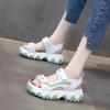 Sports Sandals for Women Summer New Style Women's Fashion Wave Thick Bottom Beach Shoes Sponge Cake Student Sandals