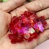 60Pcs Bracelet Necklace Acrylic Beads 22.8mm DIY Handmade For Jewelry Making Loose Spacer Beads Sun Flower Shape