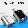 2pc USB C To USB3.0 Adapter USB C Male To USB Female Adapter OTG USB C Adapter For Type C Device Charging Data Transfer