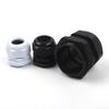 Waterproof Cable Gland Black Plastic Seal Joint Nylon PG29 PG36 PG42 PG48 PG63 IP68 White Cable Fixing Nylon Connector