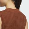 Adidas Originals FW24 Knit Vest Women Vests Dark-Brown JD5802