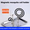 New1/5Pcs Magnetic Mosquito Coil Holder Creative Mosquito Coil Holder Repellent Incenses Rack Home Accessories