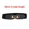 Elastic Buckle Wide Waist Belt Clothing Supplies Dress Strap Retro Waistband  Women