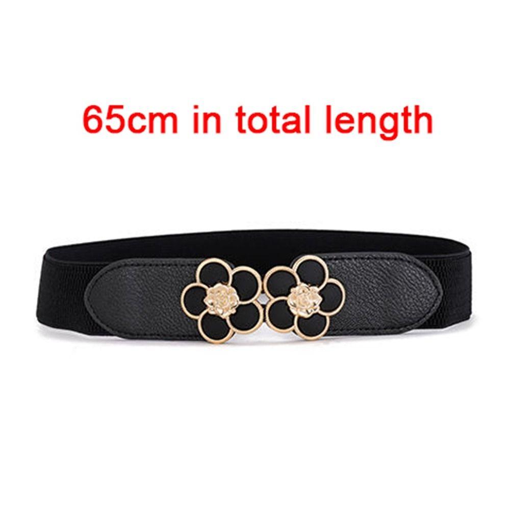Elastic Buckle Wide Waist Belt Clothing Supplies Dress Strap Retro Waistband Women