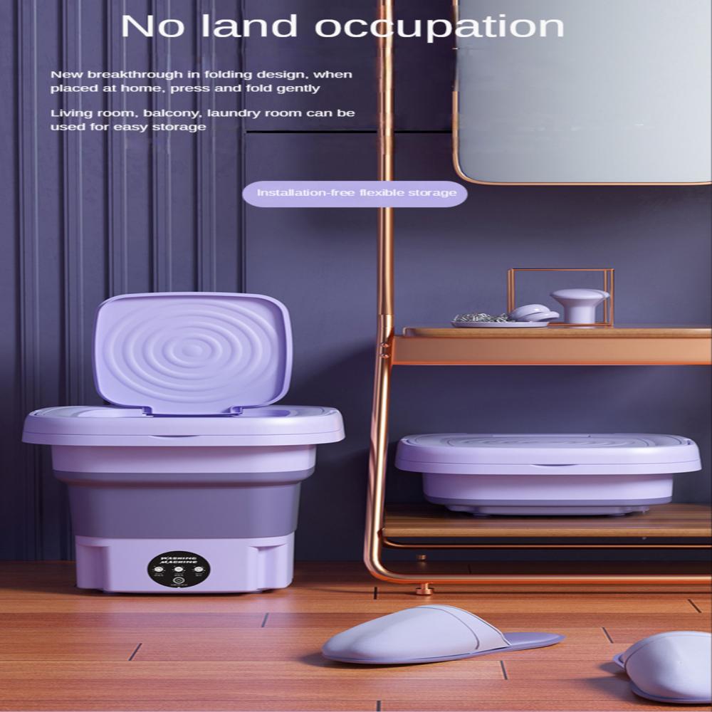 Portable Small Folding Washing Machine Underwear and Socks Washing Machine Ultraviolet Sterilizer Suitable For Business Outdoor