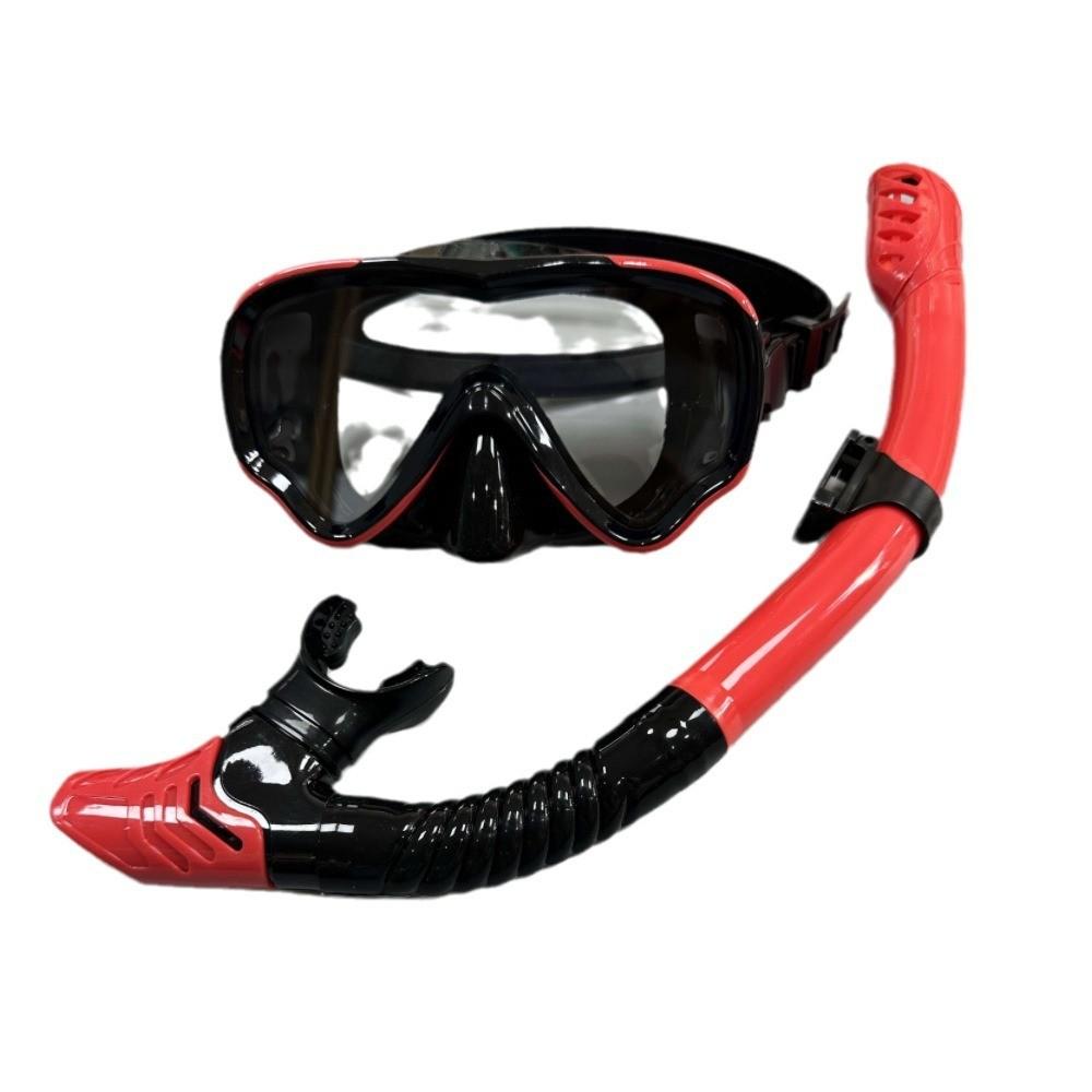 Трубка Комплект для дайвинга для взрослых Закаленное стекло Профессиональное панорамное снаряжение для дайвинга Обучение плаванию Комплект для дайвинга