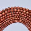 Home Party Supplies for Earring Bracelet Ornaments Material Accessories 20/30/40pcs Natural Stone 4/6/8/10mm Round DIY Jinsha Stone Beads