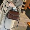 New Fashionable Cowhide Women's Bag Niche High-end Handbag Fashionable Genuine Leather Shoulder Bag