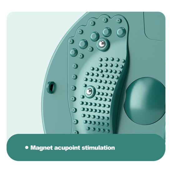 Waist Twist Board Waist Foot Massage Waist Twister Abdominal Muscles Strengthening Waist Exercise Slimming Twisting Disc Fitness Gear