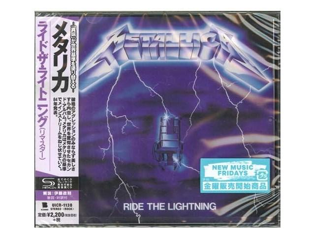[SHM-CD] Ride The Lightning Remaster Edition Metallica UICR1138 Heavy Metal NEW