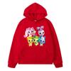 Teenie Ping Cartoon Fleece Sweatshirt Anime Hoodie Y2k Sudadera Autumn  Boys Hoodie Pullover Children Clothing Kids Clothes Girls