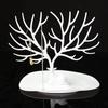 Yousheng Deer Jewelry Organizer Antler Design Necklace Bracelet Earring Holder Jewelry Display Stand with Tray for Watches Lipsticks Bedroom Decor