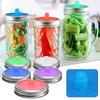 5pcs/set Fermenting Lids Fermented Probiotic Food For Kimchi Pickles