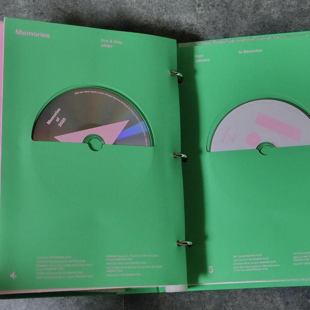 [USED] BTS Memories Of 2020 Trading Card (J-HOPE) Included!