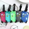 Handbag School Bag Identifiers with Strap Baggage Suitcase Silicone Luggage Tag Name ID Tags