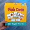 1 Set Sights Words Flash Cards Alphabet ABC English Words Spelling Preschool Learning