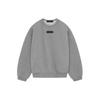 Fear of God Essentials Crewneck Dark Heather Oatmeal Men Tops Grey 192SP244683F