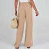 Women Palazzo Pants Summer Boho Wide Casual Long Pant Trousers With Pockets