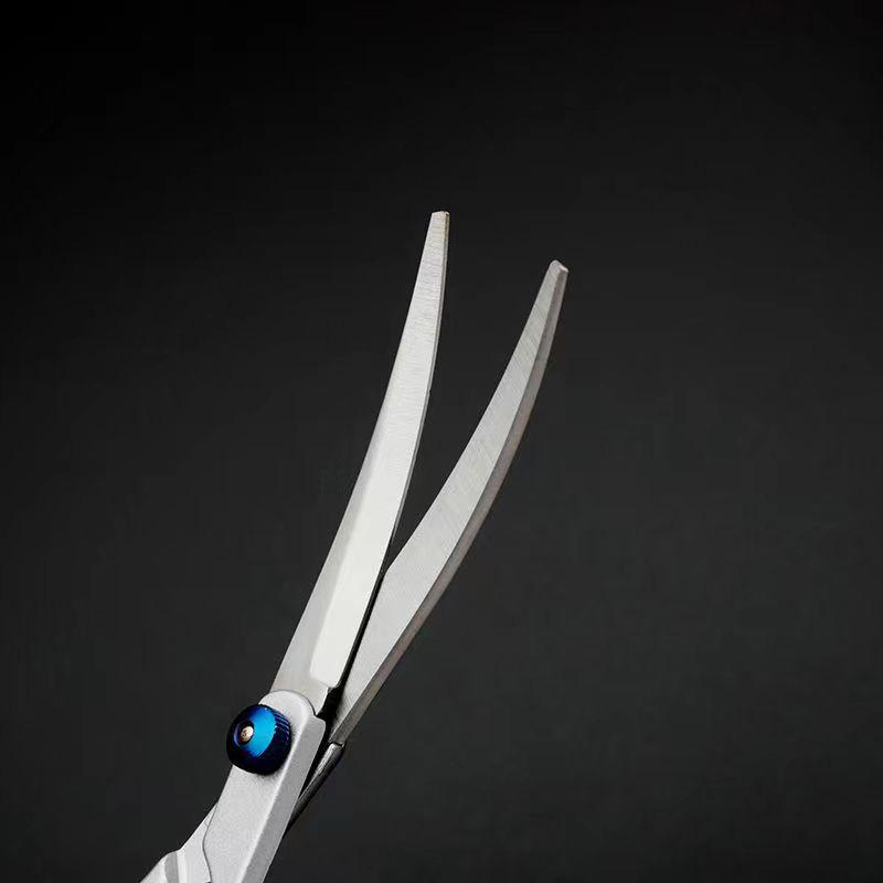 6" Professional Pet Scissors Pet Dog Grooming Kits Curved Shears Set Scissors