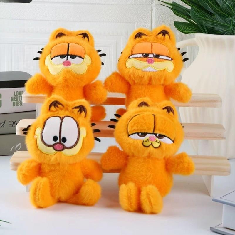 Animal Garfield Plush Keychain With Multiple Expressions For Collectors Kids And