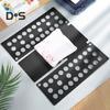 Shirt Folding Board T-Shirt Clothes Folder Strong Sturdy Easy To Use Wide Application Laundry Organizer Shirt Folder
