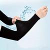 3 Pair Cool Silk Fabric Arm Guards Breathable Sun Protection Sleeves for Unisex Outdoor Cycling Running Fishing and Driving Cool
